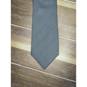 Puritan Brown Geometric Mens Tie Designer Gold